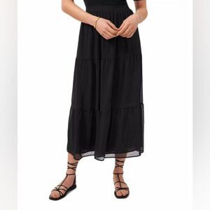 Vince Camuto Tiered Maxi Skirt sz Lg
